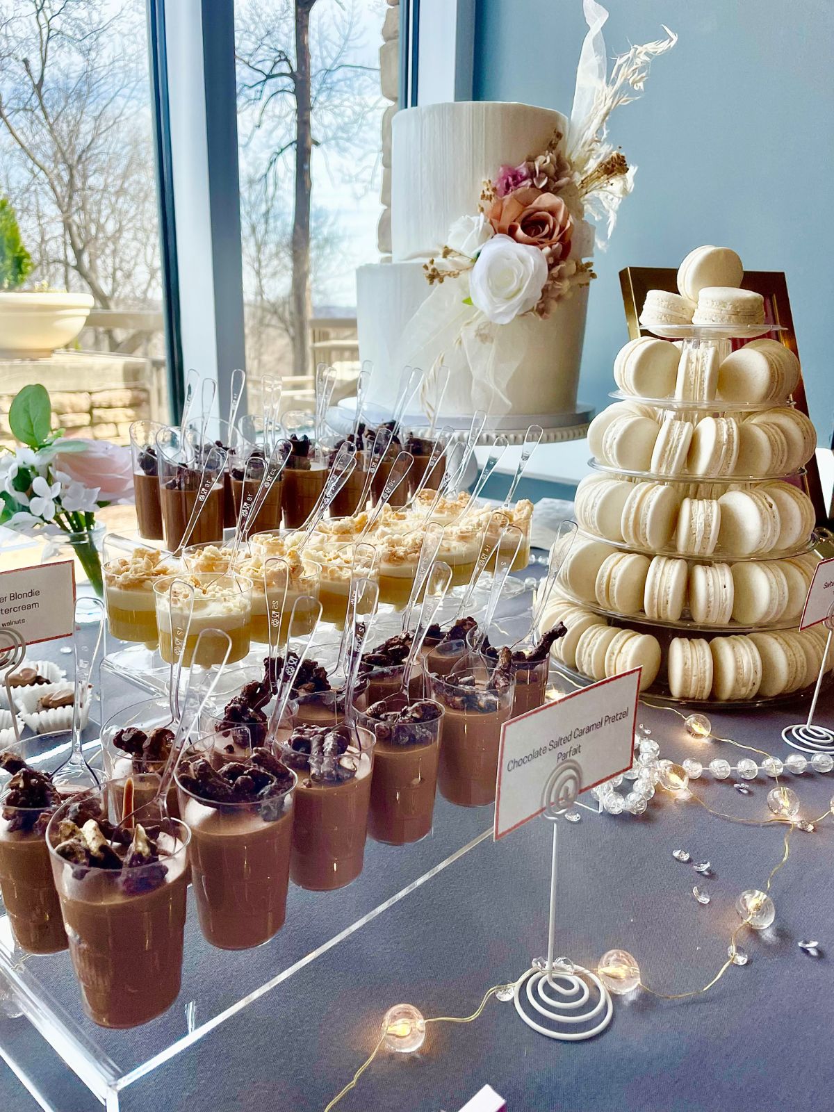 A colorful assortment of handcrafted Fleen’s desserts